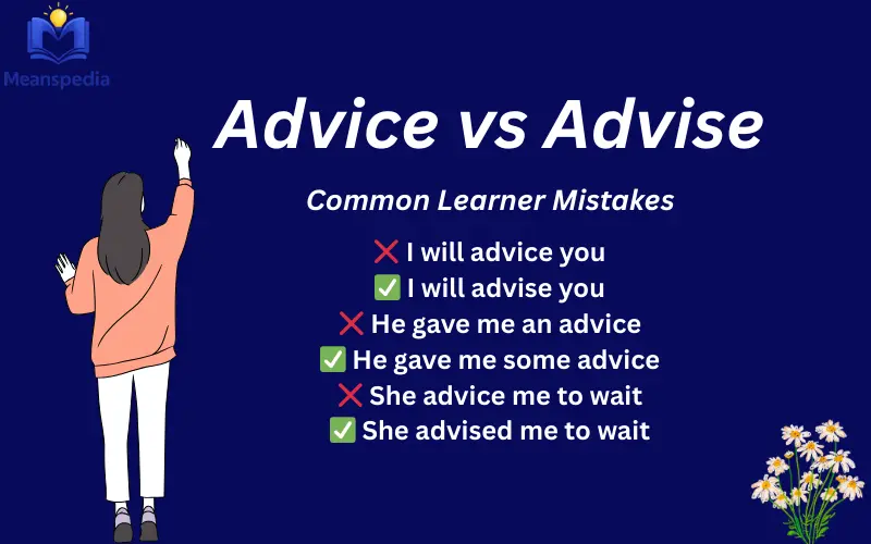 advice vs advise