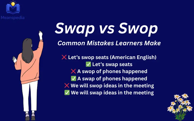 swap vs swop