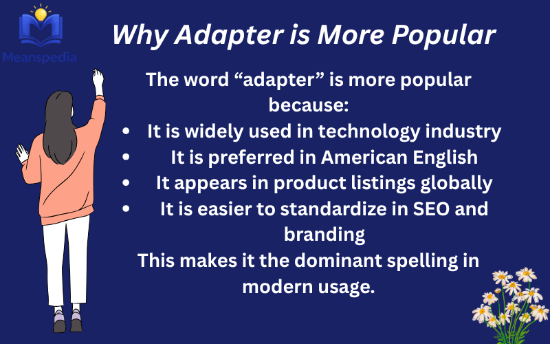 Adapter vs Adaptor