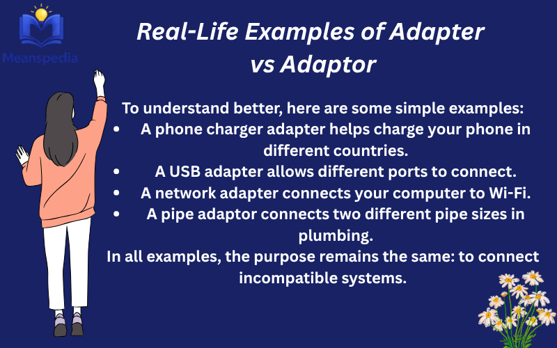 Adapter vs Adaptor