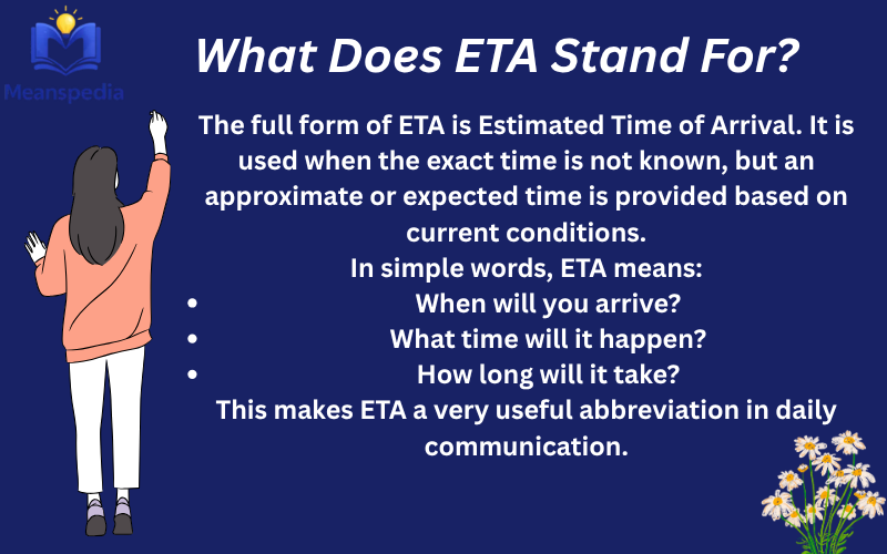 ETA Meaning in Text