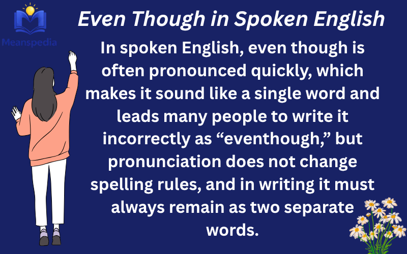 Eventhough vs Even Though