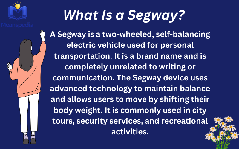 Segway or Segue