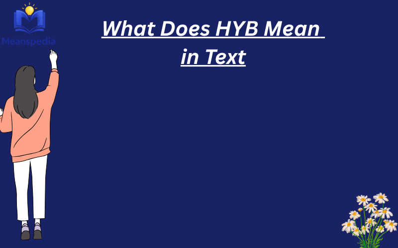 What Does HYB Mean in Text