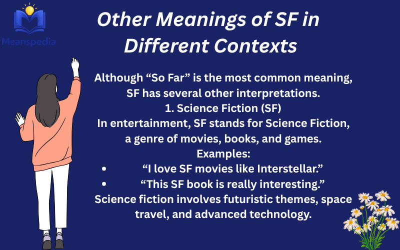 sf meaning in text