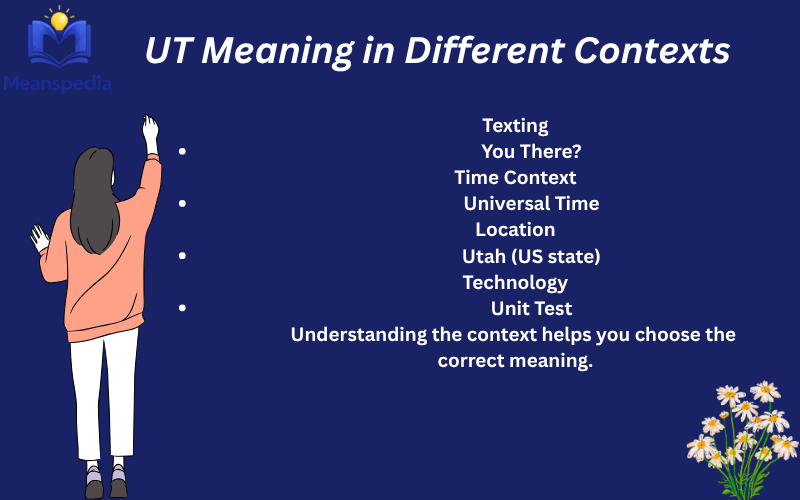ut meaning in text