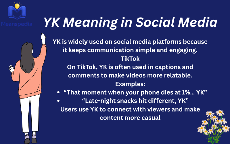 yk meaning in text