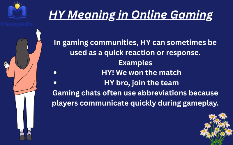 HY Meaning in Text