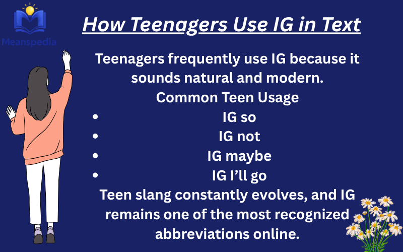 IG Meaning in Text