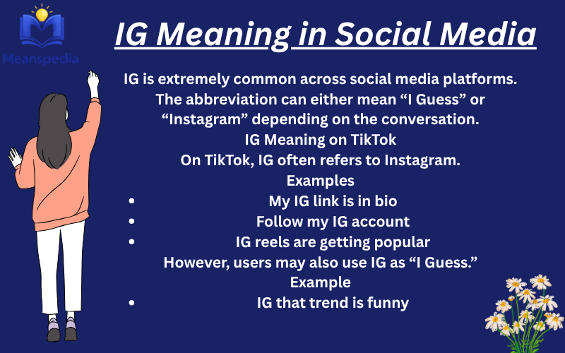IG Meaning in Text