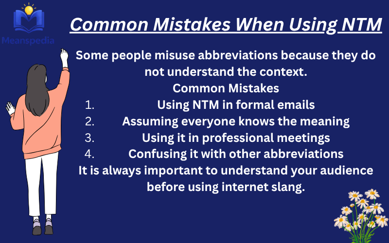NTM Meaning in Text